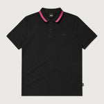 Camiseta 918032 Tipo Polo Negro para hombre