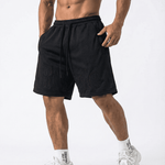 Bermuda 1818011 Negra De Algodón Para Hombre