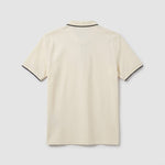 Camiseta 185035 Tipo Polo Crema Para Hombre