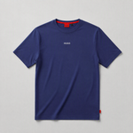 Camiseta 268080 Basica Azul Oscuro Para Hombre