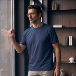 Camiseta 25D657-1 Azul Oscuro Para Hombre