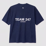 Camiseta 788450 Oversize Azul Oscuro para hombre