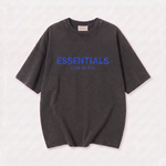 Camiseta 528001*1 Oversize Pickling Negra/Azul Para Hombre