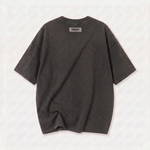 Camiseta 528001*1 Oversize Pickling Negra/Cafe Para Hombre