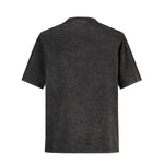 Camiseta 528001 Oversize Pickling Negra Para Hombre