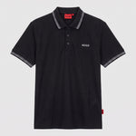 Camiseta 918021 Tipo Polo Negro para hombre