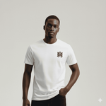 Camiseta 66642 Estampada Blanca Para Hombre