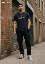Camiseta 786623 Estampada Azul Oscuro Para Hombre