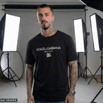 Camiseta 786857 Estampada Negra Para Hombre