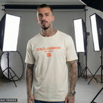 Camiseta 786857 Estampada Crema Para Hombre
