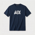 Camiseta 786877 Estampada Azul Oscuro Para Hombre