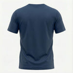 Camiseta Deportiva Básica Azul Oscuro Para Hombre Ref. CAM12