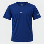 Camiseta Deportiva Azul Oscuro Para Hombre Ref. CAM43