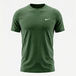 Camiseta Deportiva Básica Verde Para Hombre Ref. 10V1L-2