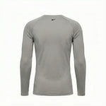Camiseta Manga Larga Deportiva Gris Para Hombre Ref. CAMBU01
