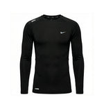 Camiseta Manga Larga Deportiva Negra Para Hombre Ref. CAMBU01