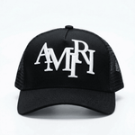 Gorra AMR Negra/Blanco Ref. HAT14
