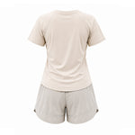 Conjunto Deportivo Crema Para Mujer Ref. MCON02
