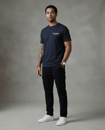Camiseta 786757 Básica Azul Oscuro Para Hombre