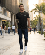 Camiseta 786757 Básica Negra Para Hombre