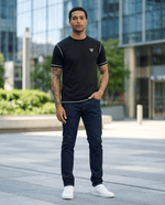 Camiseta 786908 Básica Negra Para Hombre