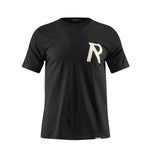 Camiseta 66778 Estampada Negra Para Hombre