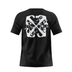 Camiseta 66787 Estampada Negra Para Hombre