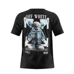 Camiseta 66790 Estampada Negra Para Hombre