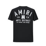 Camiseta 66641 Estampada Negra Para Hombre