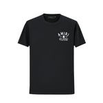 Camiseta 66641 Estampada Negra Para Hombre