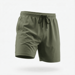 Pantaloneta Deportiva Básica Verde Para Hombre Ref. PAN08