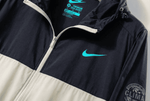 Chaqueta Deportiva Azul Crema Para Mujer Ref. 2528