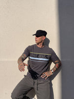 Camiseta 921037 Basica Gris oscuro para hombre
