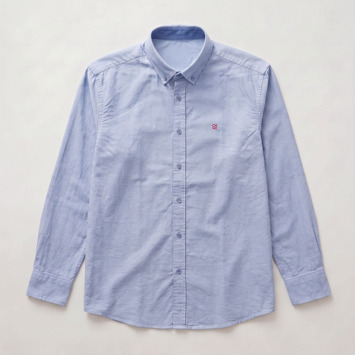 Camisa 50018 Manga larga  Azul Claro para hombre