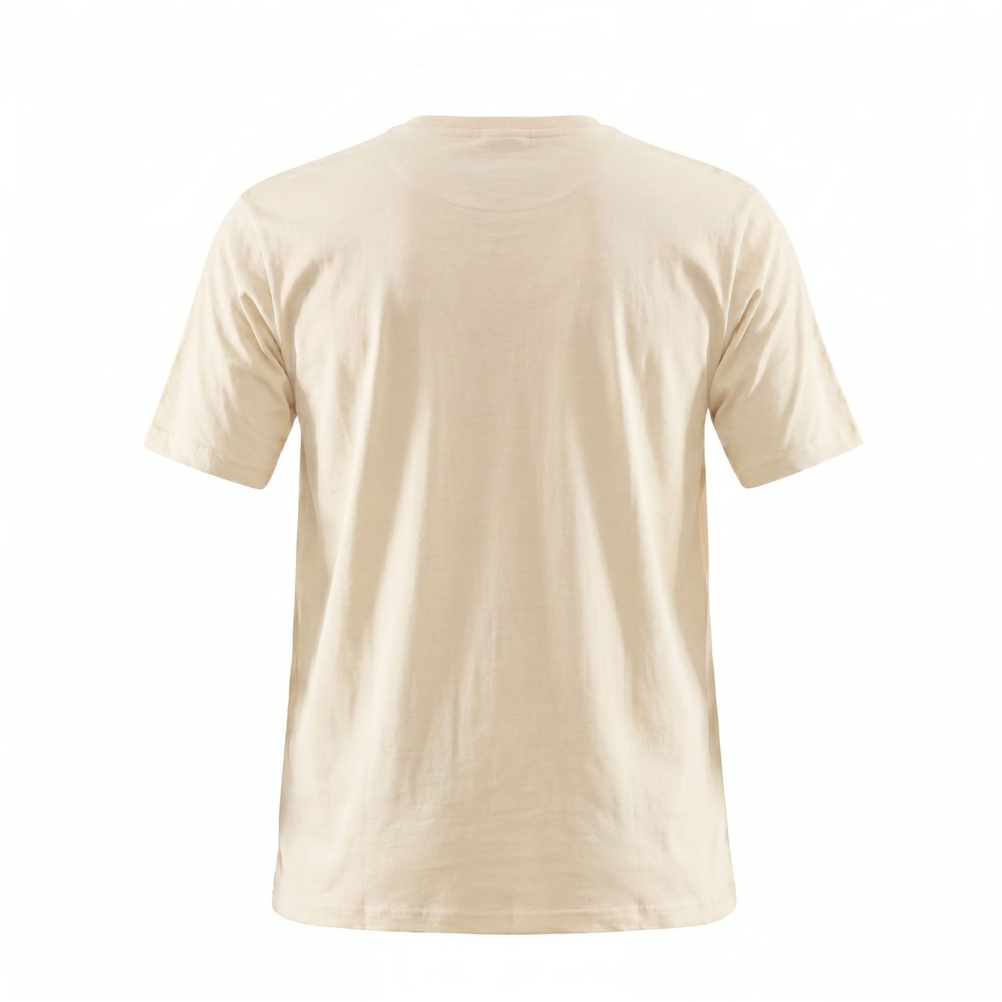 Camiseta 921044 Básica Crema para hombre