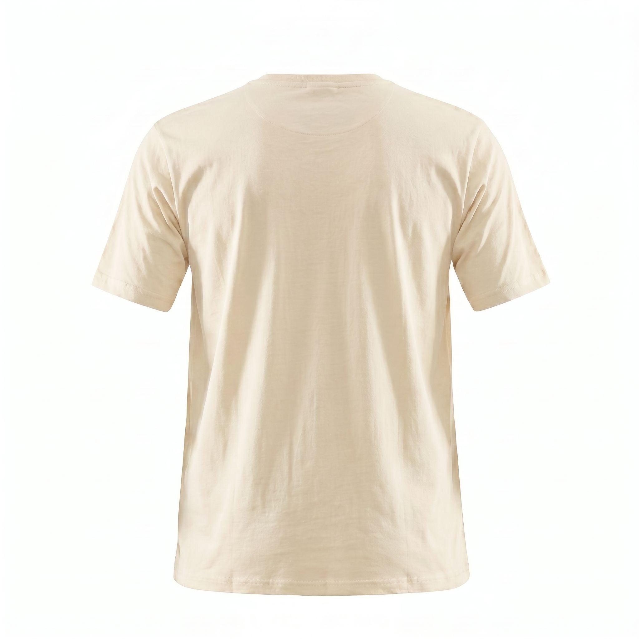 Camiseta 921044 Básica Crema para hombre