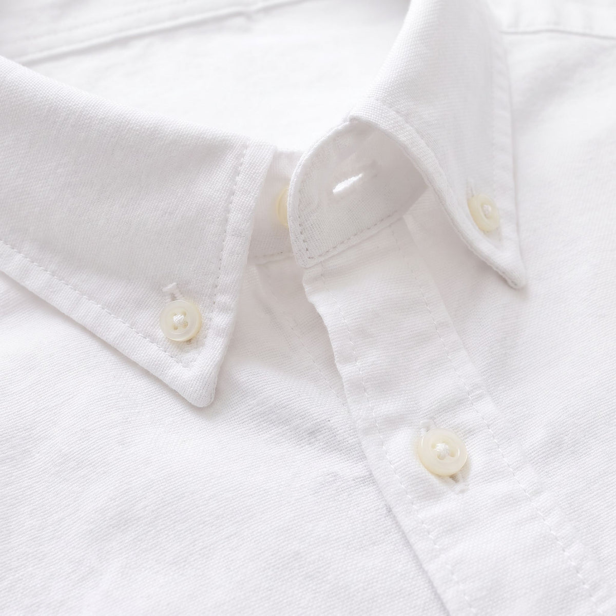 Camisa 50018 Manga larga  Blanco para hombre