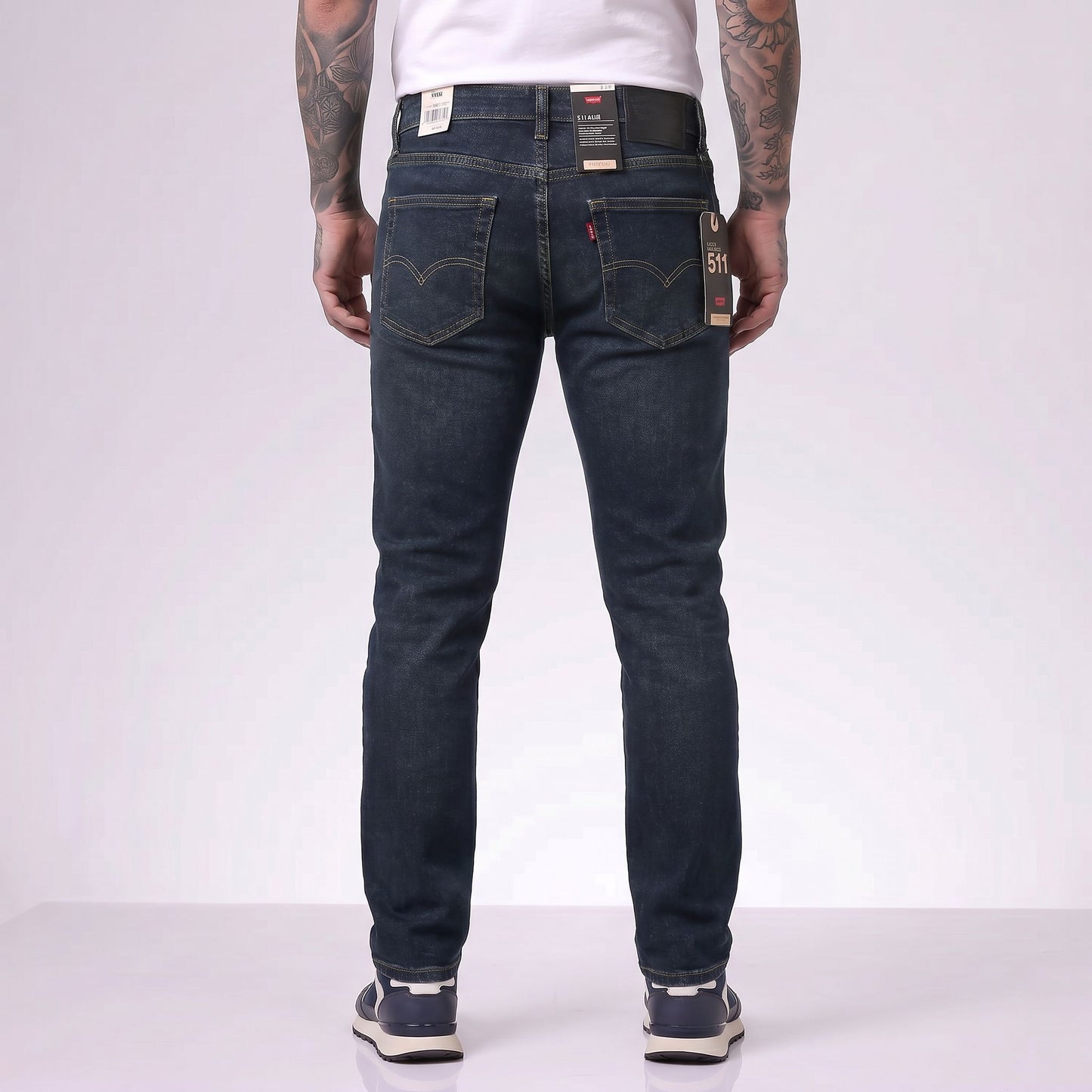 Jean LE CK072 Azul Para Hombre