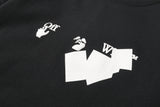 Camiseta 197018 Oversize Negra Para Hombre