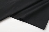 Camiseta 197018 Oversize Negra Para Hombre