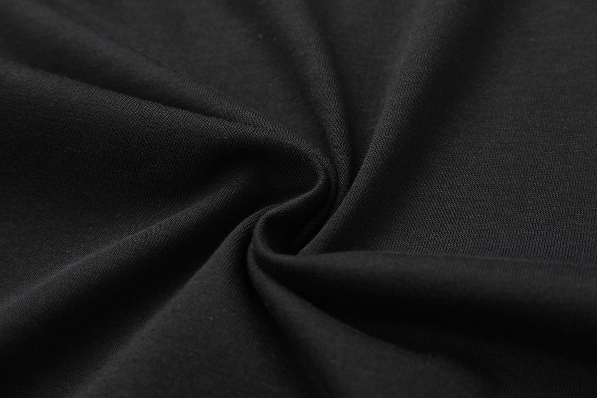 Camiseta 197020 Oversize Negra Para Hombre