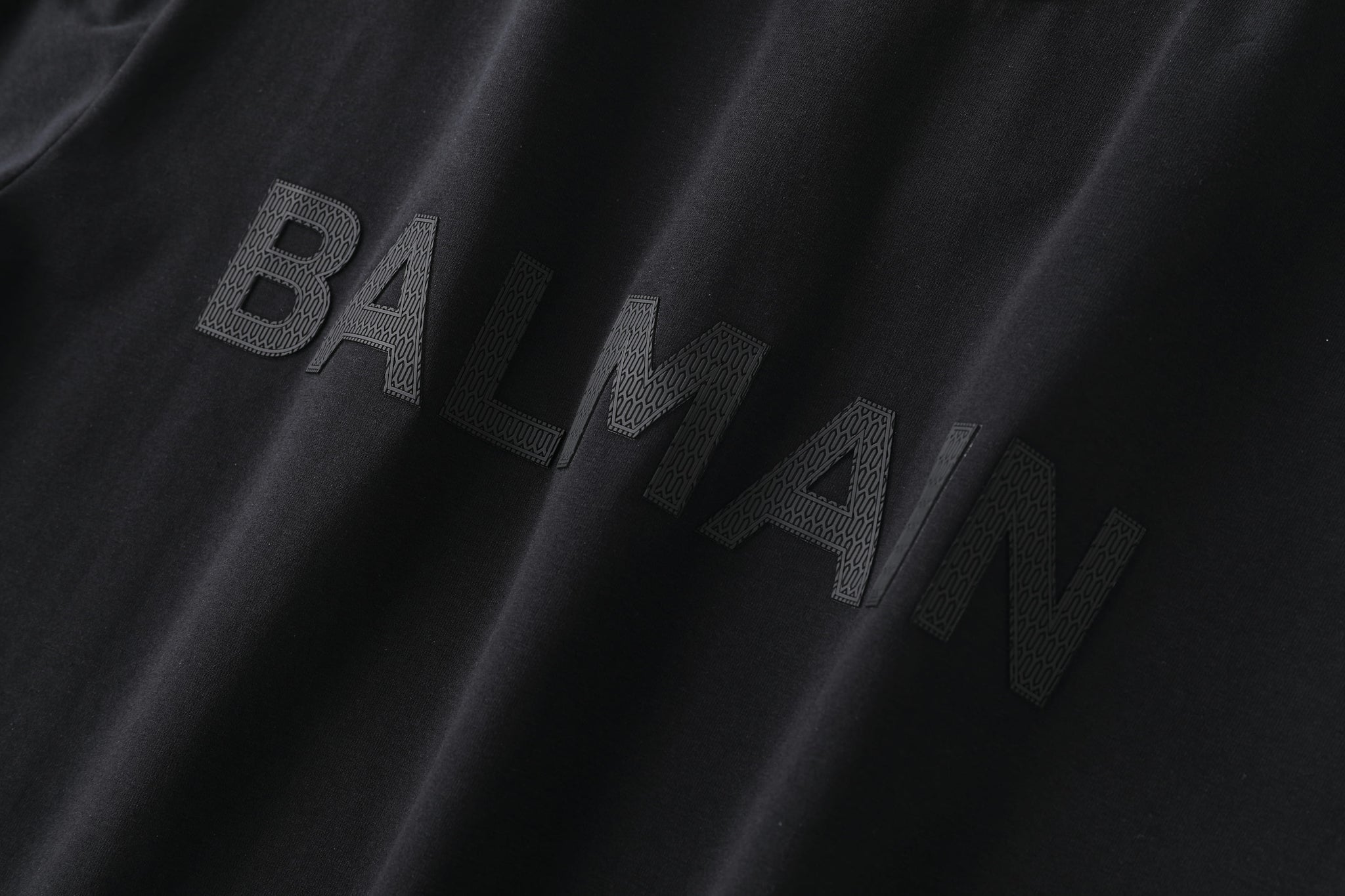 Camiseta 786625 Estampada Negra Para Hombre