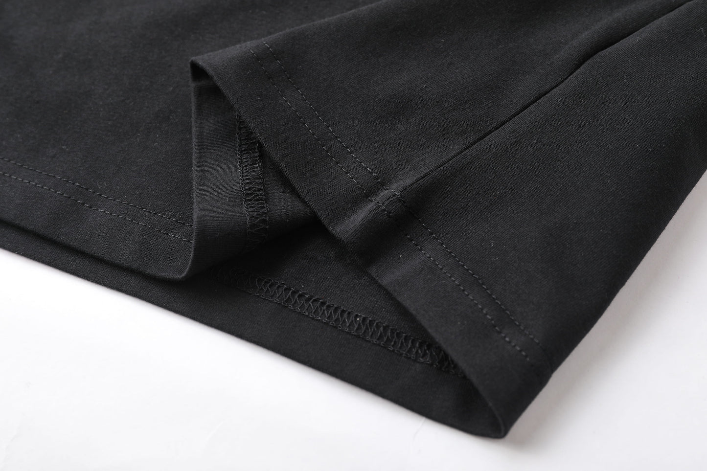 Camiseta 66789 Estampada Negra Para Hombre