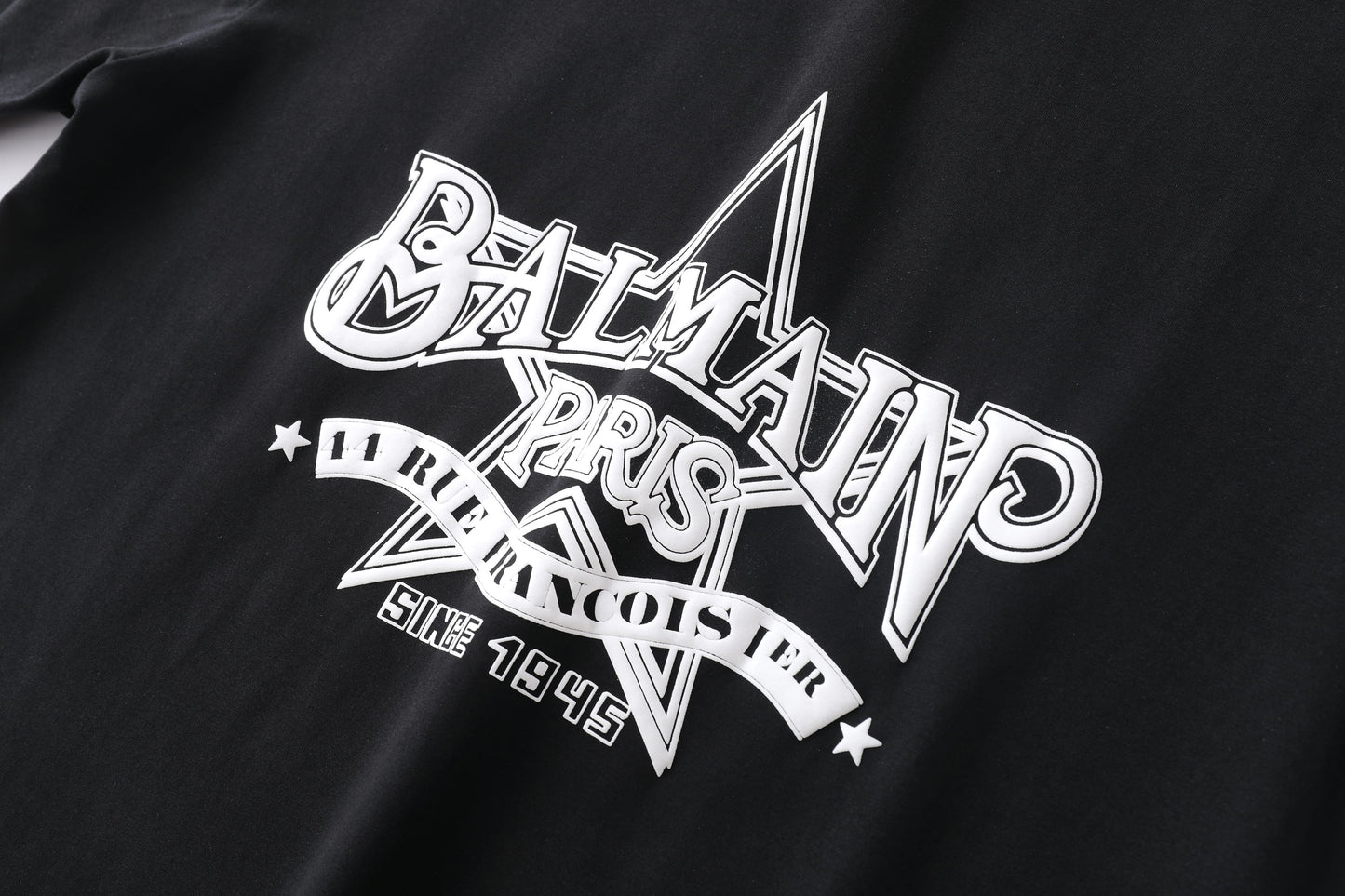 Camiseta 786626 Estampada Negra Para Hombre