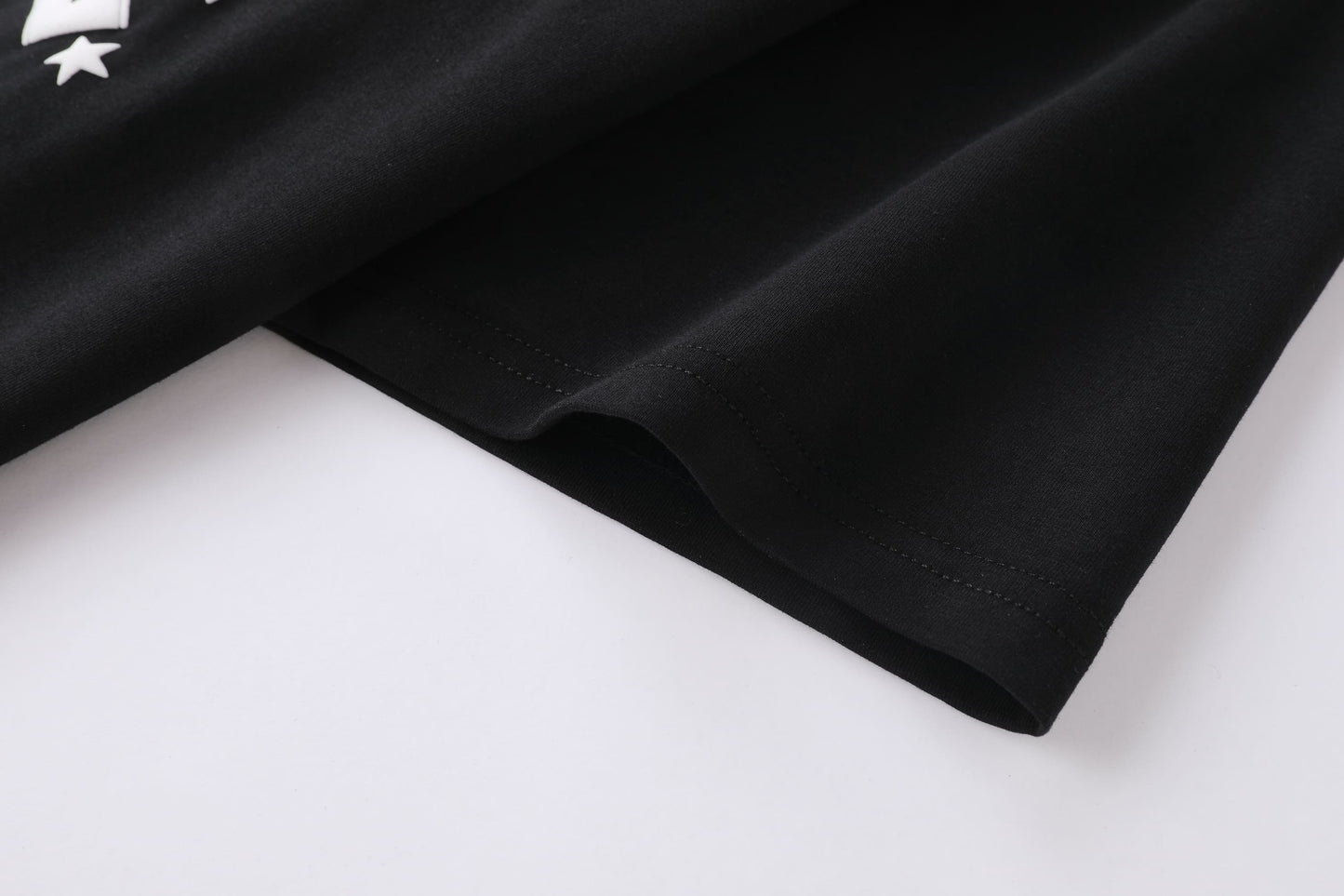 Camiseta 786626 Estampada Negra Para Hombre