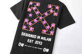 Camiseta 66792 Estampada Negra Para Hombre