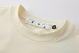 Camiseta 66792 Estampada Crema Para Hombre