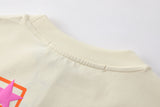 Camiseta 66792 Estampada Crema Para Hombre