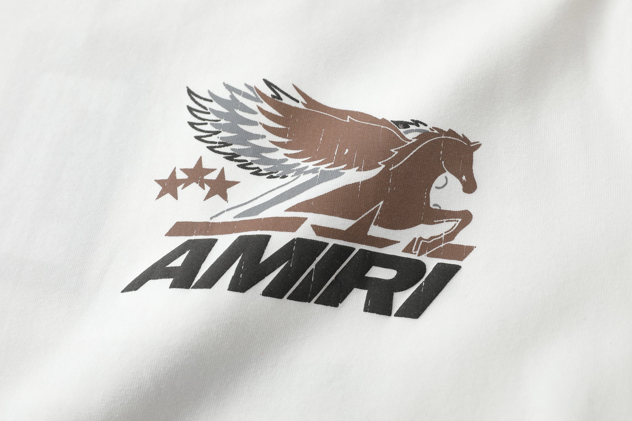 Camiseta 66781 Estampada Blanca Para Hombre