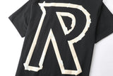 Camiseta 66778 Estampada Negra Para Hombre